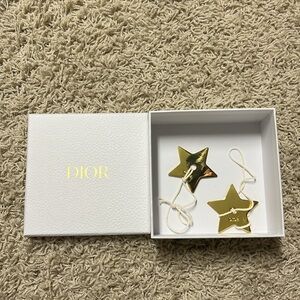 NWT Dior Box With 2 Gold Dior Stars